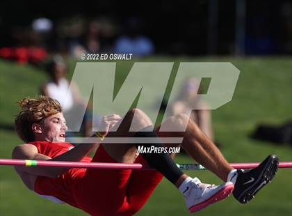 Thumbnail 1 in CIF State Track and Field Championship (Boys High Jump) photogallery.