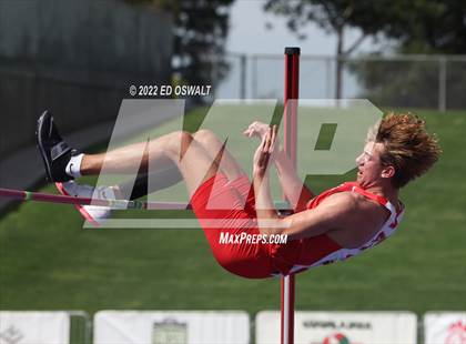 Thumbnail 2 in CIF State Track and Field Championship (Boys High Jump) photogallery.