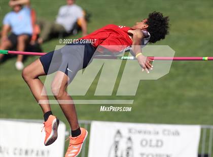 Thumbnail 2 in CIF State Track and Field Championship (Boys High Jump) photogallery.