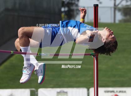 Thumbnail 2 in CIF State Track and Field Championship (Boys High Jump) photogallery.