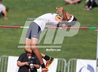 Thumbnail 3 in CIF State Track and Field Championship (Boys High Jump) photogallery.