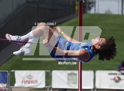 Thumbnail 1 in CIF State Track and Field Championship (Boys High Jump) photogallery.