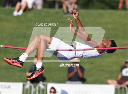 Thumbnail 2 in CIF State Track and Field Championship (Boys High Jump) photogallery.