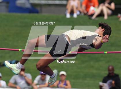 Thumbnail 2 in CIF State Track and Field Championship (Boys High Jump) photogallery.