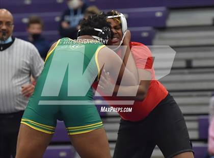 Thumbnail 3 in Sanderson vs Cardinal Gibbons (Broughton Tri-Meet) photogallery.