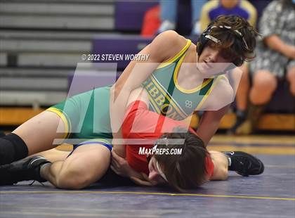 Thumbnail 3 in Sanderson vs Cardinal Gibbons (Broughton Tri-Meet) photogallery.