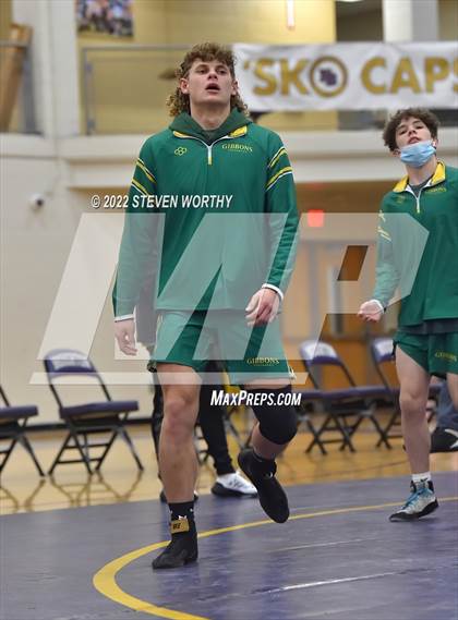 Thumbnail 3 in Sanderson vs Cardinal Gibbons (Broughton Tri-Meet) photogallery.