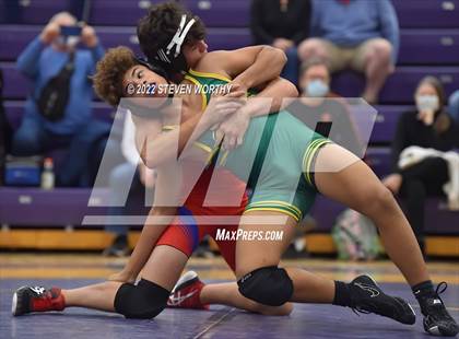 Thumbnail 2 in Sanderson vs Cardinal Gibbons (Broughton Tri-Meet) photogallery.