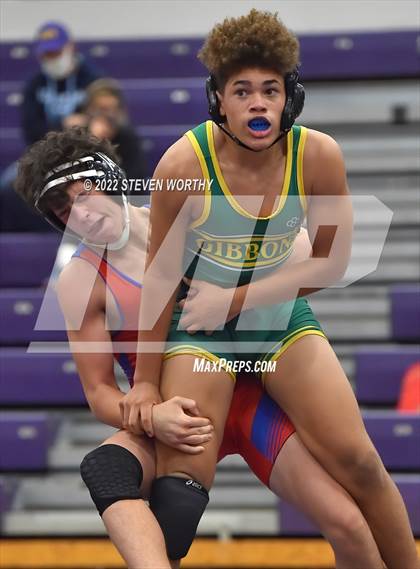 Thumbnail 2 in Sanderson vs Cardinal Gibbons (Broughton Tri-Meet) photogallery.