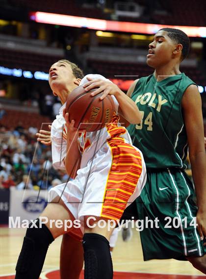 Thumbnail 2 in Long Beach Poly vs. Mission Viejo (CIF SS 1AA Final) photogallery.