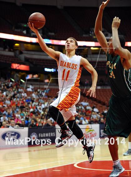 Thumbnail 2 in Long Beach Poly vs. Mission Viejo (CIF SS 1AA Final) photogallery.