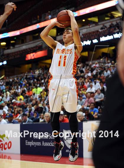 Thumbnail 2 in Long Beach Poly vs. Mission Viejo (CIF SS 1AA Final) photogallery.