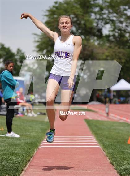 Thumbnail 2 in CHSAA Track & Field 5A Championships (Girls Triple Jump) photogallery.