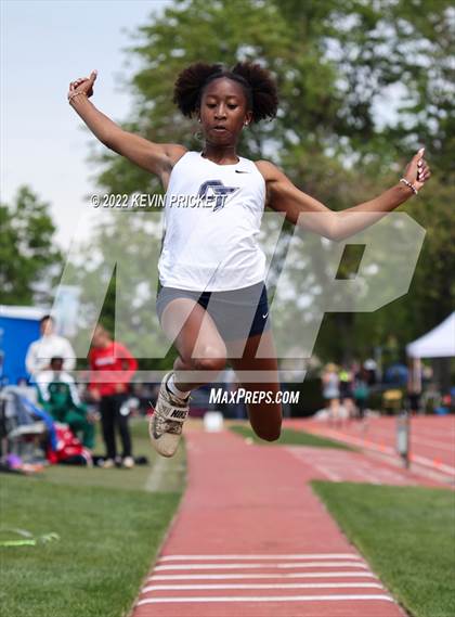 Thumbnail 2 in CHSAA Track & Field 5A Championships (Girls Triple Jump) photogallery.