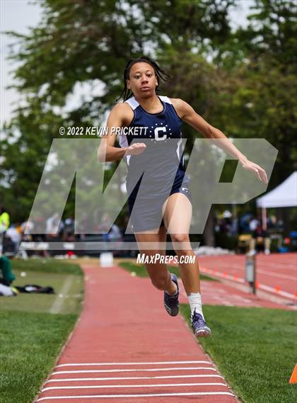 Thumbnail 3 in CHSAA Track & Field 5A Championships (Girls Triple Jump) photogallery.
