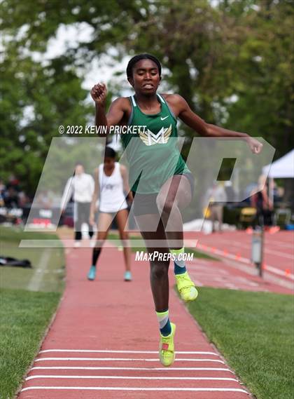 Thumbnail 1 in CHSAA Track & Field 5A Championships (Girls Triple Jump) photogallery.
