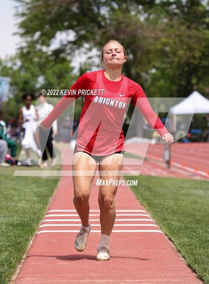 Thumbnail 2 in CHSAA Track & Field 5A Championships (Girls Triple Jump) photogallery.