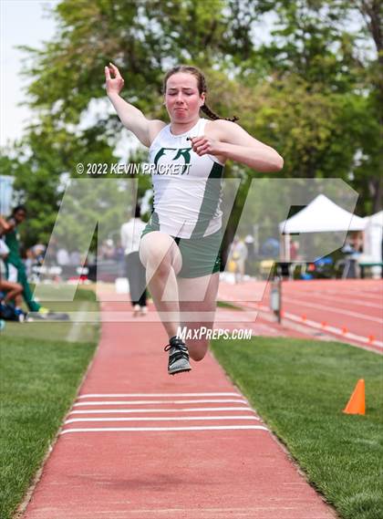 Thumbnail 3 in CHSAA Track & Field 5A Championships (Girls Triple Jump) photogallery.
