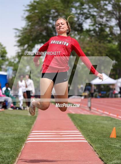 Thumbnail 1 in CHSAA Track & Field 5A Championships (Girls Triple Jump) photogallery.