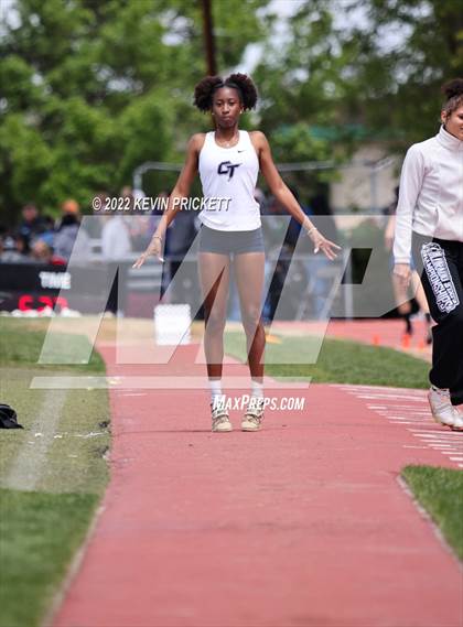 Thumbnail 2 in CHSAA Track & Field 5A Championships (Girls Triple Jump) photogallery.