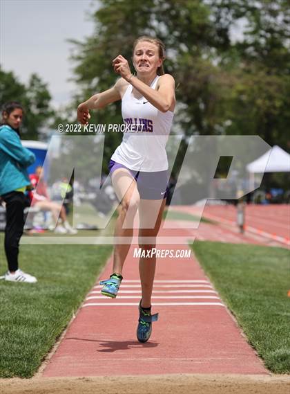 Thumbnail 1 in CHSAA Track & Field 5A Championships (Girls Triple Jump) photogallery.