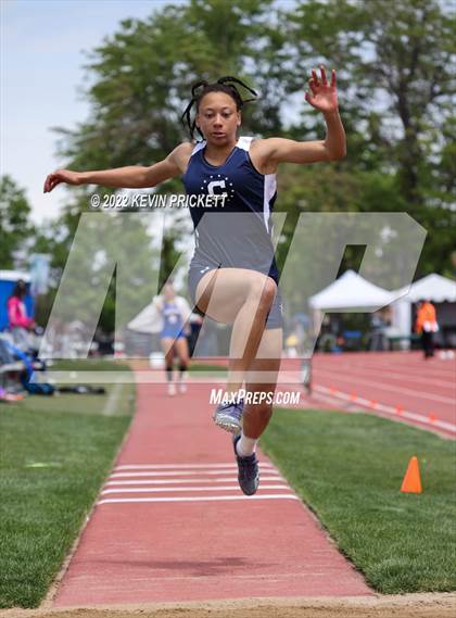 Thumbnail 2 in CHSAA Track & Field 5A Championships (Girls Triple Jump) photogallery.