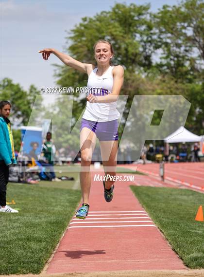 Thumbnail 3 in CHSAA Track & Field 5A Championships (Girls Triple Jump) photogallery.