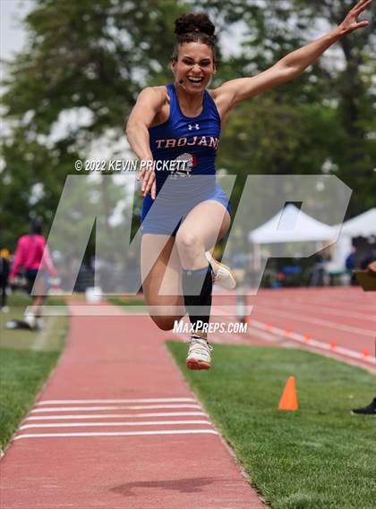 Thumbnail 2 in CHSAA Track & Field 5A Championships (Girls Triple Jump) photogallery.