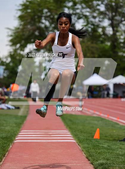 Thumbnail 3 in CHSAA Track & Field 5A Championships (Girls Triple Jump) photogallery.