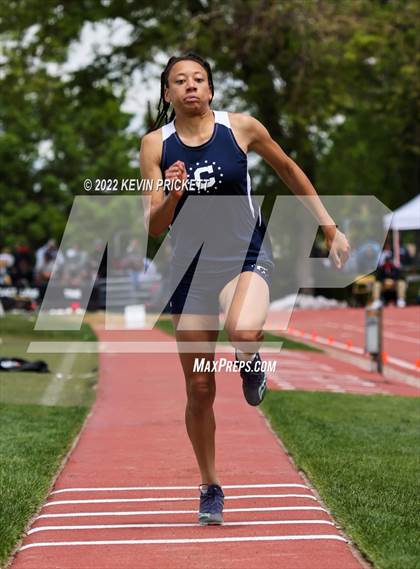 Thumbnail 2 in CHSAA Track & Field 5A Championships (Girls Triple Jump) photogallery.