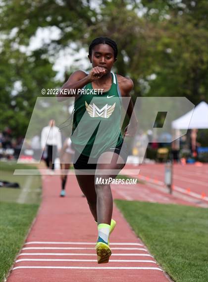 Thumbnail 3 in CHSAA Track & Field 5A Championships (Girls Triple Jump) photogallery.