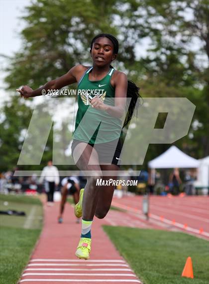 Thumbnail 1 in CHSAA Track & Field 5A Championships (Girls Triple Jump) photogallery.