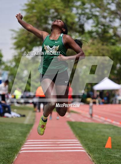 Thumbnail 1 in CHSAA Track & Field 5A Championships (Girls Triple Jump) photogallery.