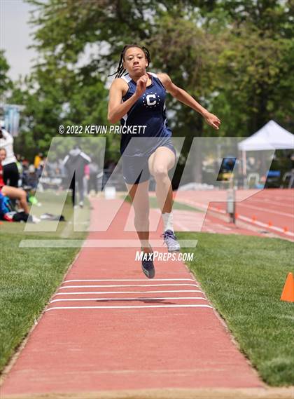 Thumbnail 1 in CHSAA Track & Field 5A Championships (Girls Triple Jump) photogallery.