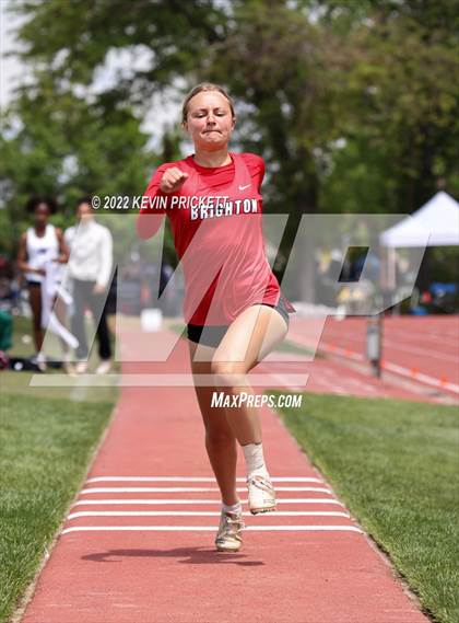 Thumbnail 3 in CHSAA Track & Field 5A Championships (Girls Triple Jump) photogallery.