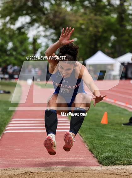 Thumbnail 3 in CHSAA Track & Field 5A Championships (Girls Triple Jump) photogallery.