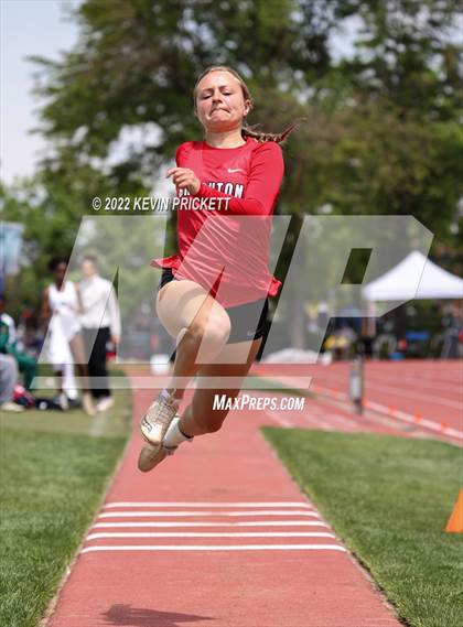 Thumbnail 3 in CHSAA Track & Field 5A Championships (Girls Triple Jump) photogallery.