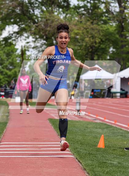 Thumbnail 3 in CHSAA Track & Field 5A Championships (Girls Triple Jump) photogallery.