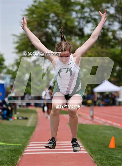 Thumbnail 2 in CHSAA Track & Field 5A Championships (Girls Triple Jump) photogallery.