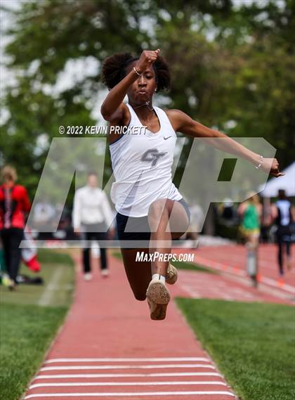 Thumbnail 1 in CHSAA Track & Field 5A Championships (Girls Triple Jump) photogallery.