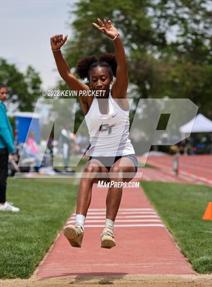 Thumbnail 3 in CHSAA Track & Field 5A Championships (Girls Triple Jump) photogallery.