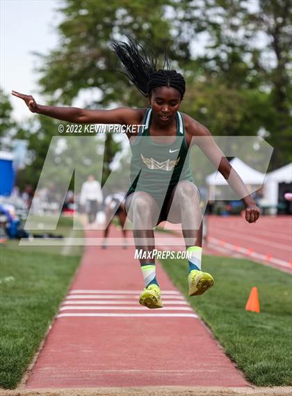 Thumbnail 3 in CHSAA Track & Field 5A Championships (Girls Triple Jump) photogallery.