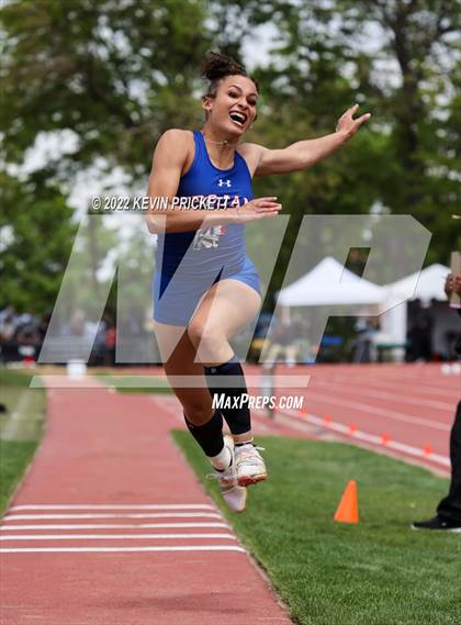 Thumbnail 1 in CHSAA Track & Field 5A Championships (Girls Triple Jump) photogallery.
