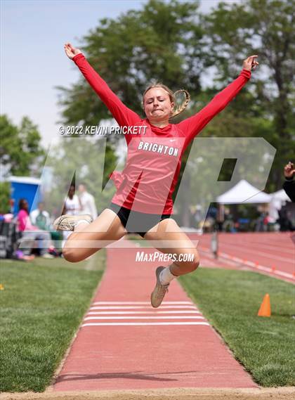 Thumbnail 2 in CHSAA Track & Field 5A Championships (Girls Triple Jump) photogallery.