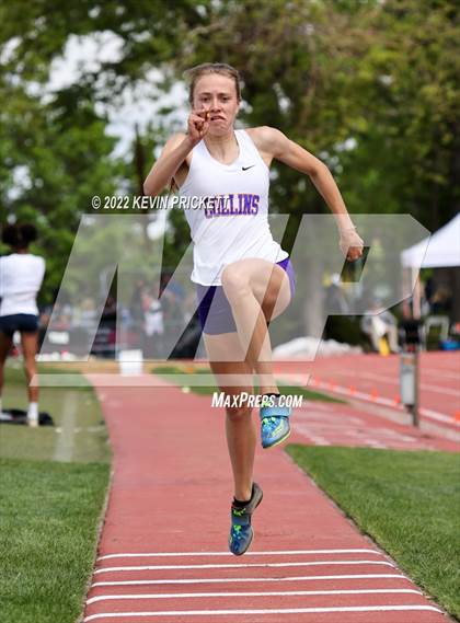 Thumbnail 2 in CHSAA Track & Field 5A Championships (Girls Triple Jump) photogallery.