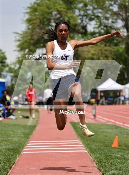 Thumbnail 2 in CHSAA Track & Field 5A Championships (Girls Triple Jump) photogallery.