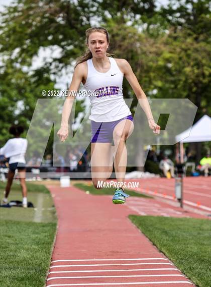Thumbnail 3 in CHSAA Track & Field 5A Championships (Girls Triple Jump) photogallery.
