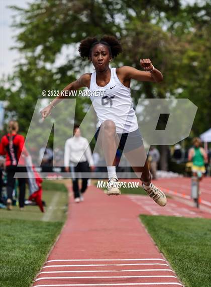 Thumbnail 3 in CHSAA Track & Field 5A Championships (Girls Triple Jump) photogallery.