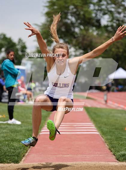 Thumbnail 3 in CHSAA Track & Field 5A Championships (Girls Triple Jump) photogallery.