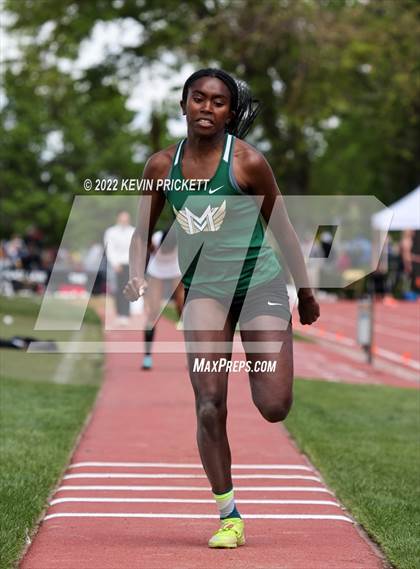 Thumbnail 2 in CHSAA Track & Field 5A Championships (Girls Triple Jump) photogallery.
